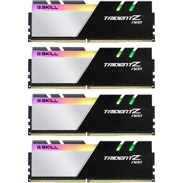 Memorie G.Skill Trident Z Neo 128GB DDR4 3200MHz CL16 1.35v Quad Channel Kit