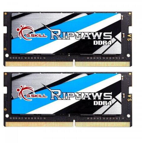 Kit Memorie SO-DIMM G.Skill Ripjaws, 64GB, DDR4-2666MHz, CL18, Dual Channel