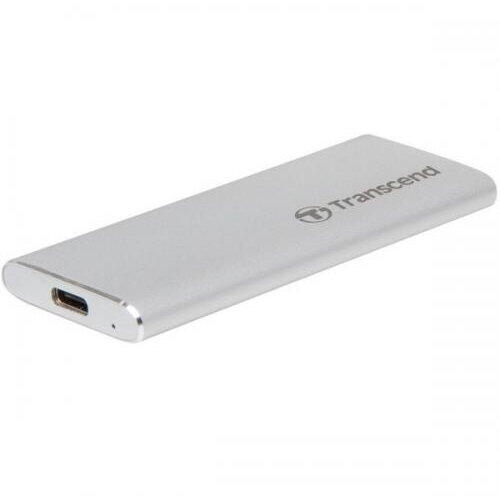 Rack SSD Transcend TS-CM42S, USB Tip C, M.2, Silver