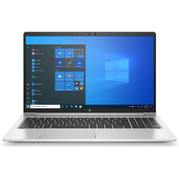 Laptop HP ProBook 650 G8, 15.6inch, Intel Core i5-1135G7, 8GB RAM, 256GB SSD, Windows 10 Pro, Argintiu