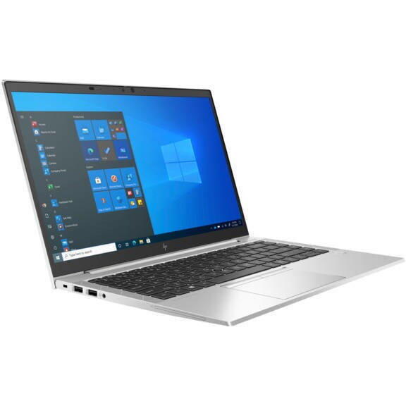 Laptop HP 845 G8, 14inch FHD, AMD Ryzen 5 5650U PRO, 16GB RAM, 512GB SSD, Windows 11 Pro, Argintiu
