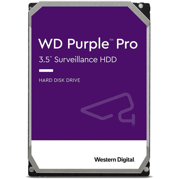 Western Digital HDD WD Purple™ Pro Surveillance 14TB, 7200rpm, 512MB cache, SATA III