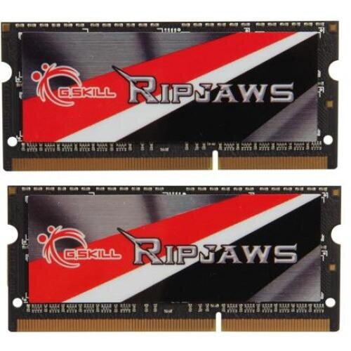 Memorie Laptop G.Skill Ripjaws DDR3, 2x8GB, 1600MHz, CL9, 1.35v, Dual Channel