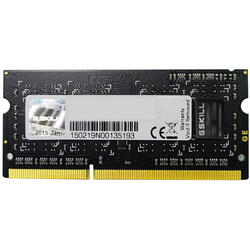 Memorie notebook G.Skill 4GB, DDR3, 1600MHz, CL11, 1.5V