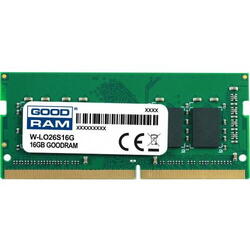 Memorie SO-DIMM Goodram W-LO26S16G 16GB, DDR4-2666MHz, CL19