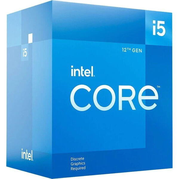 Procesor Intel BX8071512400F Core i5-12400F, 2,5 GHz, 18 MB