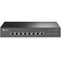 Switch TP-Link TL-SX1008, 8 porturi, Negru