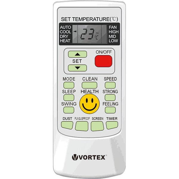 Resigilat: Aparat de aer conditionat portabil Vortex VAP-A12 Inverter, 12000 BTU, Clasa A, Racire, Incalzire, Ventilare, Dezumidificare