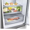 Combina frigorifica LG GBB72NSUGN, 384l, No Frost, E-Micom, Clasa D, H 203 cm, Noble Steel