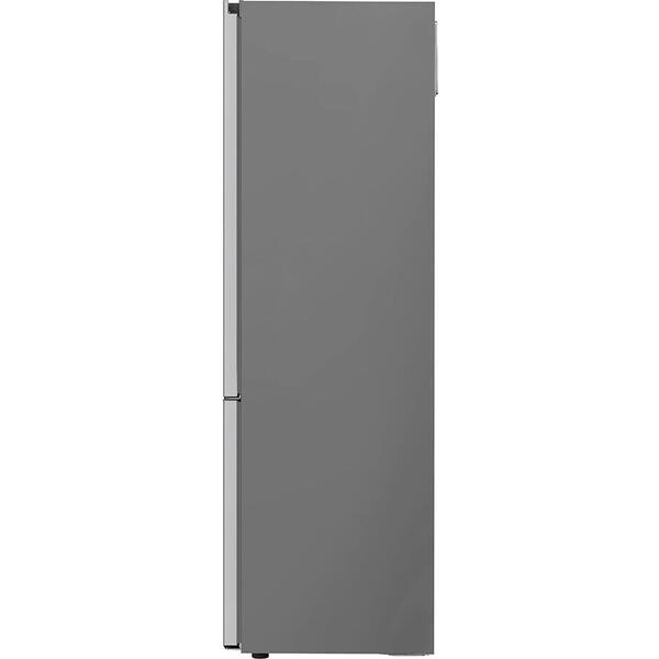 Combina frigorifica LG GBB72NSUGN, 384l, No Frost, E-Micom, Clasa D, H 203 cm, Noble Steel