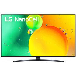 Televizor LG LED 65NANO763QA, 164 cm, Smart, 4K Ultra HD, Clasa G