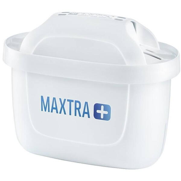 Set de 4 filtre BRITA MAXTRA BR1032365, 1 cartus 4 saptamani sau aprox 150l, Tehnologie MicroFlow, Reduce cantitatea de clor, plumb si cupru, Previne depunerile de calcar, Fara BPA, 100% reciclabil