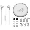 Casti gaming in-ear ASUS ROG Cetra II Core Moonlight White