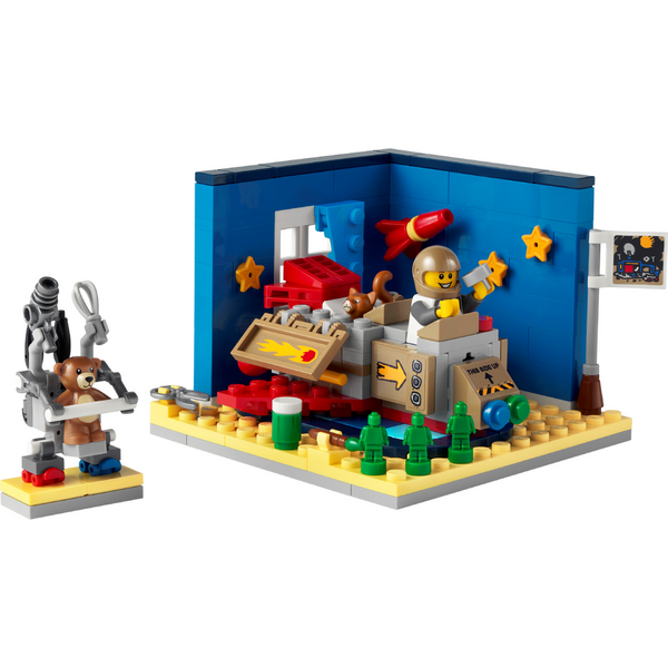 LEGO® LEGO Ideas Aventuri cosmice in racheta de carton, 203 piese