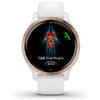 Ceas smartwatch Garmin Venu 2S, Roz-Auriu-Alb