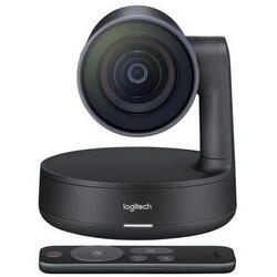 Camera videoconferinta Logitech Rally ConferenceCam, Ultra HD, Black