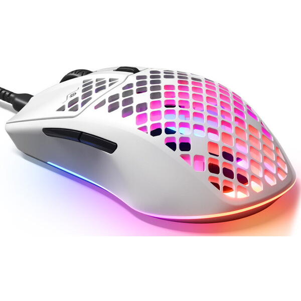 Mouse Gaming SteelSeries Aerox 3 2022 Edition Snow