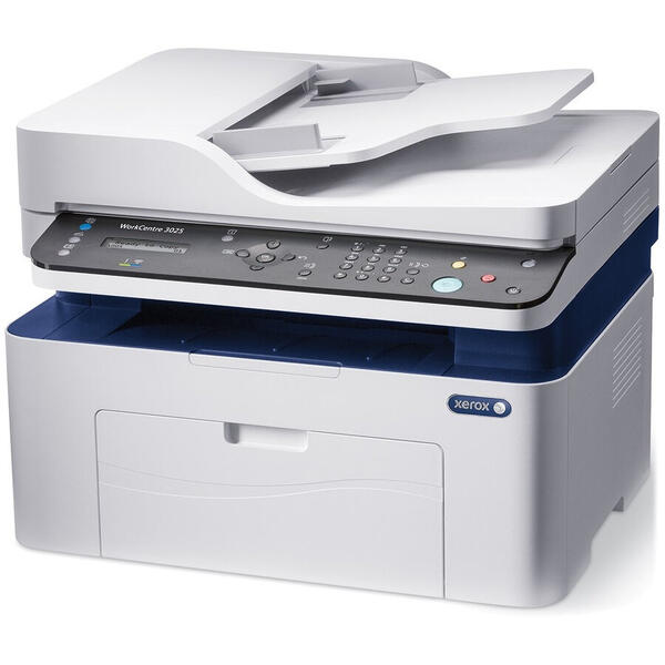 XEROX Workcentre 3025 Multifunction Printer, Print / Copy / Scan / Fax, 20 ppm, Letter/Legal, GDI / USB /