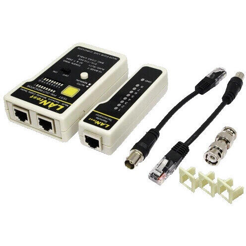 Set testare cablu retea, RJ45 / RJ11 / RJ12, BNC, Logilink 'WZ0015'