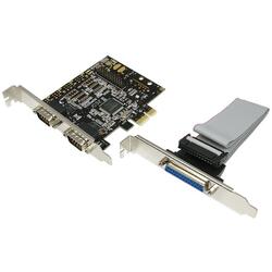 Card PCI-Express adaptor la 2 x SERIAL+ 1*PAR., Logilink 'PC0033'