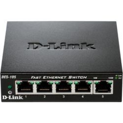 Switch D-Link, 5 porturi 10/100