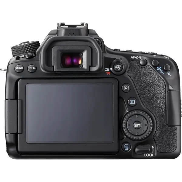 Aparat foto DSLR Canon EOS 80D, 24.2 MP,Wifi, Negru + Obiectiv EF-S 18-55mm IS STM
