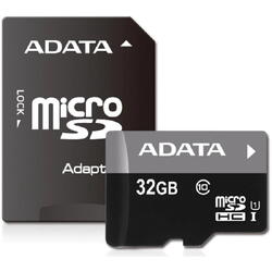 MicroSDHC Ultra-High Speed + adaptor SD, 32GB,  scriere/citire aleatoriu: 1400 /100 (IOPs), ideal sm