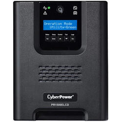 UPS Cyber Power PR1500ELCD, Mini tower, 1500 VA, 1350 W, AVR, LCD Display, USB