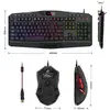 Kit gaming Redragon S101-BA tastatura, mouse, casti si mousepad
