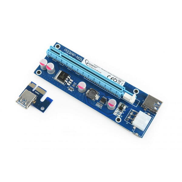 Gembird Adaptor Gembird RC-PCIEX-03 interface cards PCIe Internal