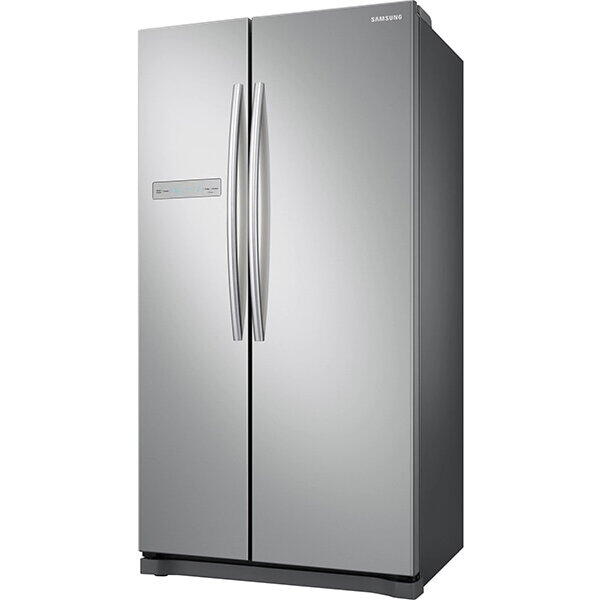 Side by Side SAMSUNG RS54N3003SA, No Frost, 552 l, H 178.9 cm, Clasa F, Gri
