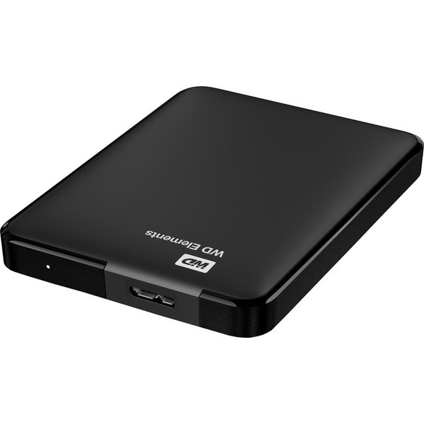 Western Digital HDD extern WD Elements Portable, 2TB, 2.5", USB 3.0, Negru