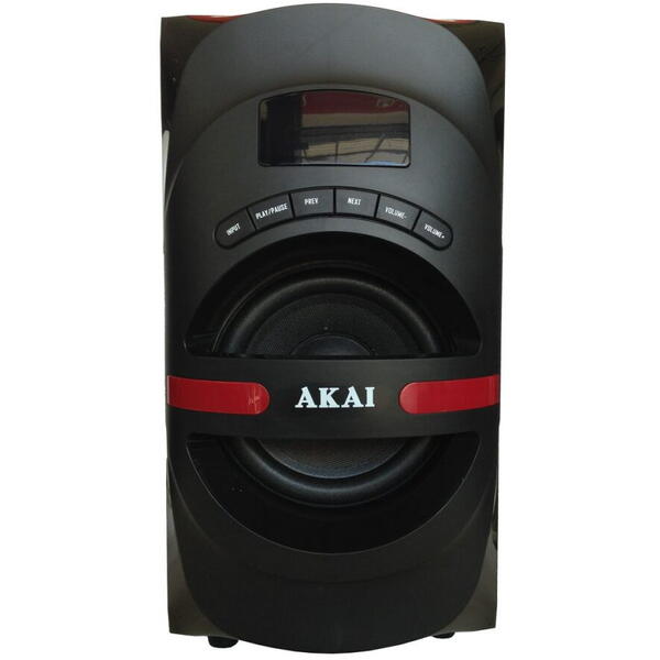 Sistem audio 5.1 Akai, USB/SD, MP3, Bluetooth 105W RMS