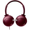 Casti Audio Over-Ear Philips, SHL3075RD/00, cu fir, Microfon, Rosu