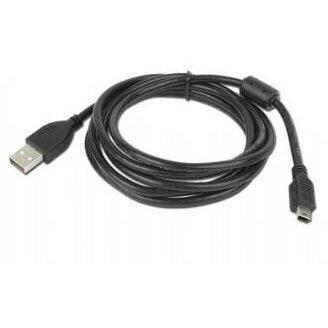 Cablu de date Gembird, USB 2.0 A - mini USB, 1.8m, Negru