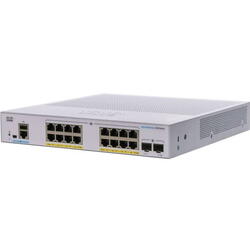 Switch Cisco CBS350-16FP-2G-EU, Gigabit, 16 Porturi, PoE