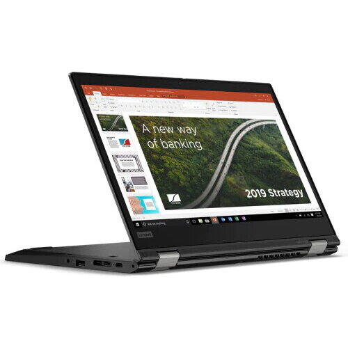 Laptop 2-in-1 Lenovo ThinkPad L13 Yoga Gen2 cu procesor Intel Core i5-1135G7, 13.3inch, RAM 8GB, SSD 512GB, Intel Iris Xe Graphics, Windows 10 Pro, Black