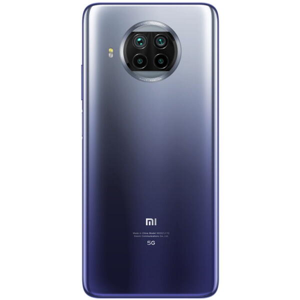 Telefon mobil Xiaomi Mi 10T Lite, Dual SIM, 128GB, 6+2GB RAM, 5G, Atlantic Blue