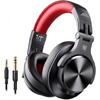 Căști Bluetooth OneOdio A70RB, negru/roșu