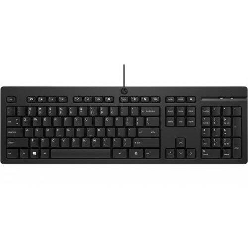 Tastatura HP 125, USB, Black