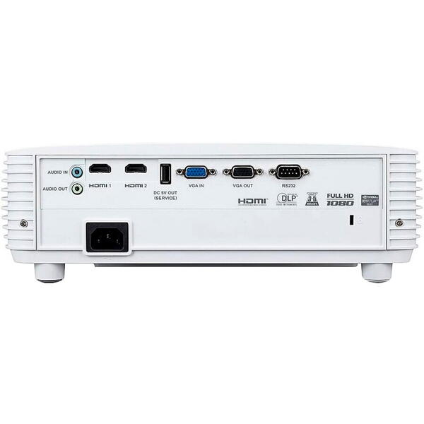 Videoproiector Acer MR.JUA11.001, rezolutie Full HD, LED, DLP, 4000 lumeni, format 16:9, boxe incorporate, WiFi