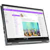 Laptop Lenovo ThinkPad X1 Yoga Gen6, 14inch WQUXGA Touch, Intel Core i7-1165G7, 16GB RAM, 512GB SSD, Windows 10 Pro, Gri