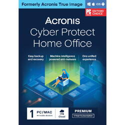 ACRONIS Cyber Protect Home Office Premium, 1 An, 3 PC, 1TB stocare Cloud, ESD