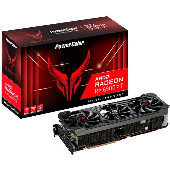 Placa video PowerColor Radeon™ RX 6900 XT Red Devil, 16GB GDDR6, 256-bit