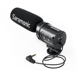 Saramonic SA SR-M3 Microfon directional cu condensator pentru DSLR si camere video