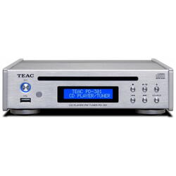 TEAC PD-301DAB-X CD player, DAB+, FM, Argintiu