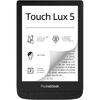 eBook Reader PocketBook Touch Lux 5, 6", 8GB+slot microSD, SMARTlight, Negru