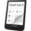 eBook Reader PocketBook Touch Lux 5, 6", 8GB+slot microSD, SMARTlight, Negru