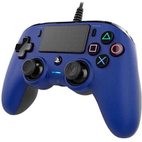 Bigben Controller cu fir Nacon Compact pentru Playstation 4, Albastru