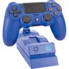 Statie de incarcare dubla controller PlayStation4 Venom VS2738, Micro USB, LED, Albastru mat